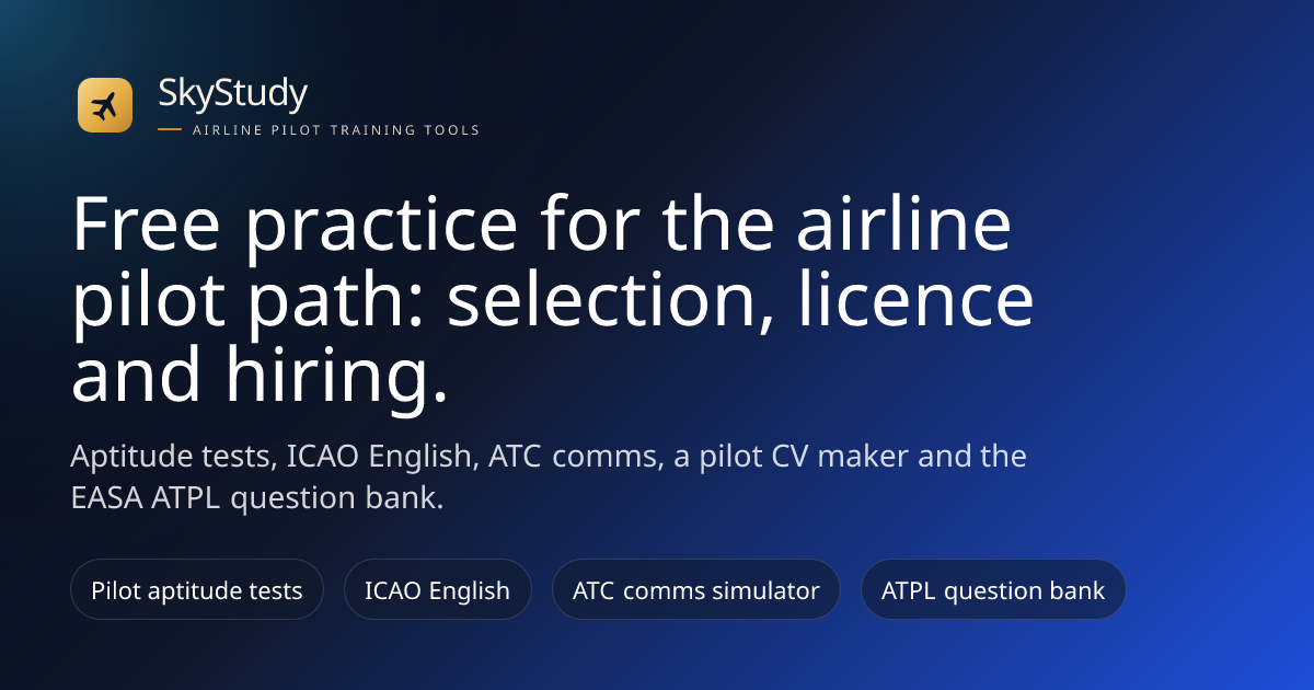 Free METAR & TAF Decoder With Airport Compare | SkyStudy ATPL